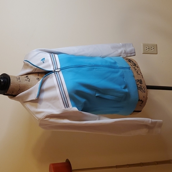 The North Face aqua & gray jacket size Medium - Picture 3 of 11